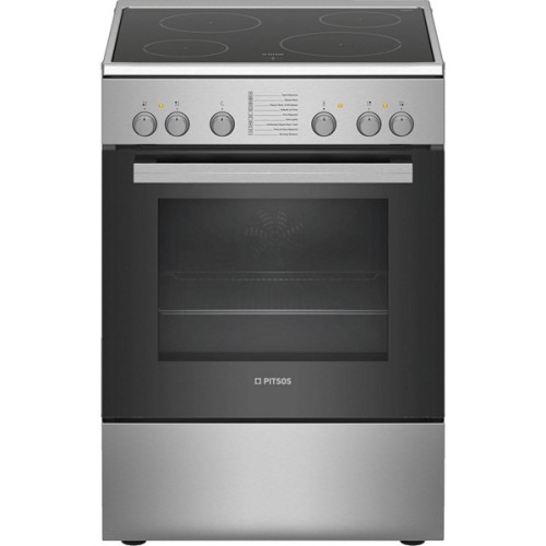 COOKER FREE STANDING  PHC009150 ΚΕΡΑΜΙΚΗ INOX A 66LT